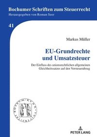 bokomslag EU-Grundrechte und Umsatzsteuer
