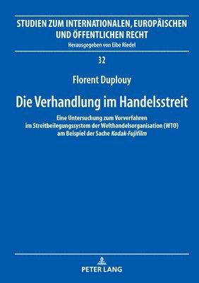 bokomslag Die Verhandlung im Handelsstreit