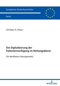 bokomslag Digitalisierung der Patientenverfuegung im Rettungsdienst
