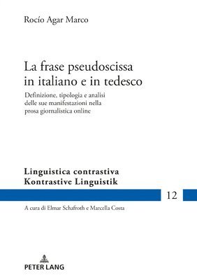 Rocío Agar Marco, Elmar Schafroth - frase pseudoscissa in italiano e in tedesco, Inbunden