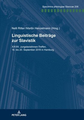 Linguistische Beitraege zur Slavistik 1