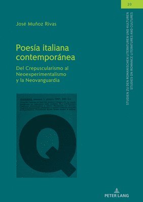 José Muñoz Rivas, Jose Munoz Rivas, Olaf Müller, Olaf Muller - Poesía italiana contemporánea, Inbunden