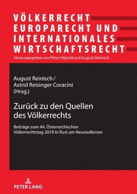 August Reinisch - Zurueck Zu Den Quellen Des Voelkerrechts, Häftad