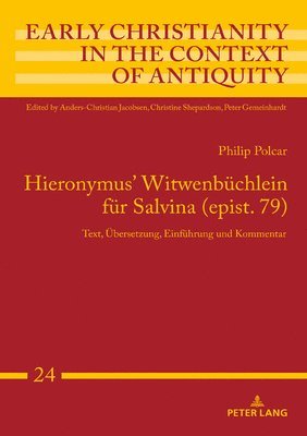 bokomslag Hieronymus' Witwenbuechlein fuer Salvina (epist. 79)