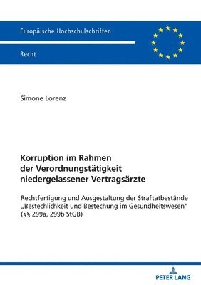 bokomslag Korruption im Rahmen der Verordnungstaetigkeit niedergelassener Vertragsaerzte