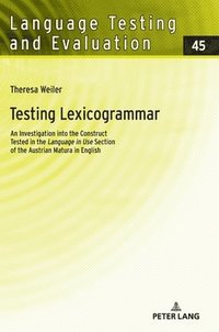 bokomslag Testing Lexicogrammar