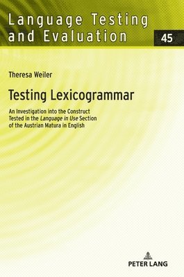 Testing Lexicogrammar