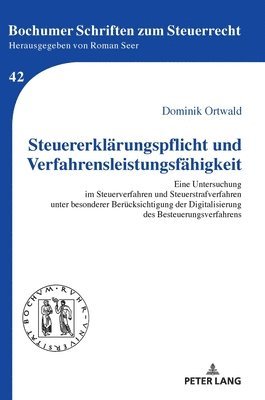 bokomslag Steuererklaerungspflicht und Verfahrensleistungsfaehigkeit