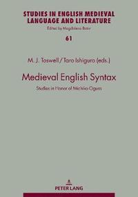 bokomslag Medieval English Syntax