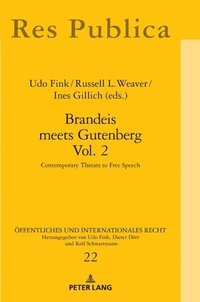 bokomslag Brandeis meets Gutenberg Vol. 2