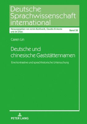 bokomslag Deutsche und chinesische Gaststaettennamen