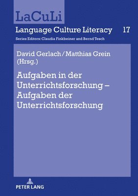 bokomslag Aufgaben in der Unterrichtsforschung - Aufgaben der Unterrichtsforschung