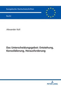 bokomslag Unterscheidungsgebot