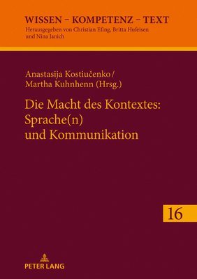 Nina Janich - Macht des Kontextes, Inbunden