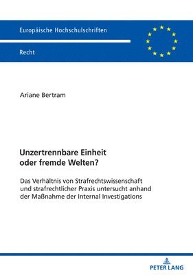 bokomslag Unzertrennbare Einheit oder fremde Welten?