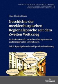 bokomslag Geschichte der mecklenburgischen Regionalsprache seit dem Zweiten Weltkrieg