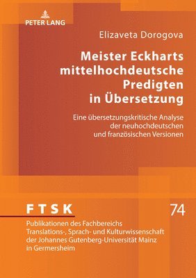 bokomslag Meister Eckharts mittelhochdeutsche Predigten in Uebersetzung