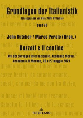 bokomslag Buzzati e il confine