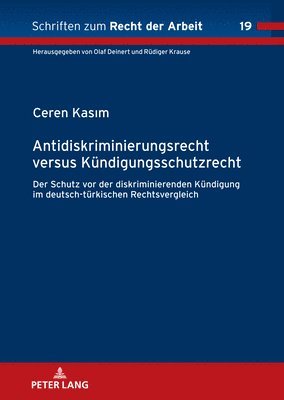 bokomslag Antidiskriminierungsrecht versus Kuendigungsschutzrecht