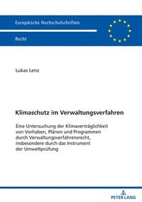 bokomslag Klimaschutz im Verwaltungsverfahren