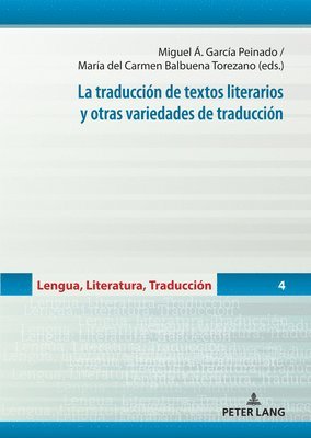 bokomslag traducción de textos literarios y otras variedades de traducción