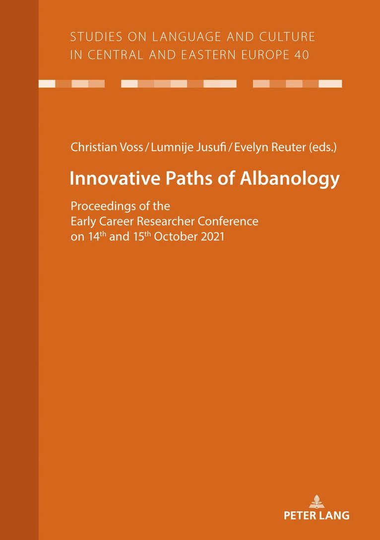 Christian Voß, Lumnije Jusufi, Evelyn Reuter - Innovative Paths of Albanology, Häftad