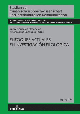 bokomslag Enfoques actuales en la investigacin filolgica