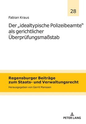 bokomslag `idealtypische Polizeibeamte¿ als gerichtlicher Ueberpruefungsmaßstab