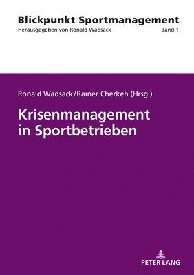 Krisenmanagement in Sportbetrieben 1