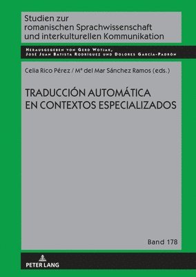 bokomslag Traduccin automtica en contextos especializados