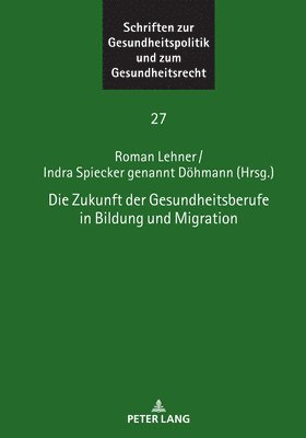 Ingwer Ebsen, Astrid Wallrabenstein, Thomas Gerlinger - Zukunft Der Gesundheitsberufe in Bildung Und Migration, Inbunden