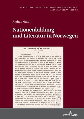 András Masát, Thomas Fechner-Smarsly - Nationenbildung und Literatur in Norwegen, Inbunden