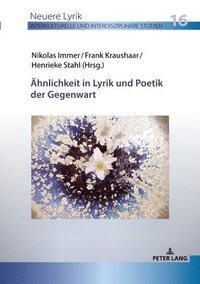 bokomslag Aehnlichkeit in Lyrik und Poetik der Gegenwart