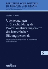 bokomslag Ueberzeugungen Zu Sprachbildung ALS Professionalisierungsfacette Des Betrieblichen Bildungspersonals