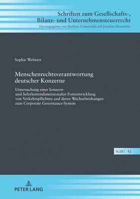 Sophie Welwert, Joachim Hennrichs - Menschenrechtsverantwortung deutscher Konzerne, Inbunden