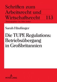 bokomslag Die TUPE Regulations