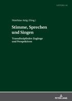 Matthias Attig - Stimme, Sprechen und Singen, Inbunden