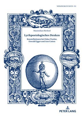 Maximilian Herford, Frieder Von Ammon - Lyrikpoetologisches Denken, Inbunden