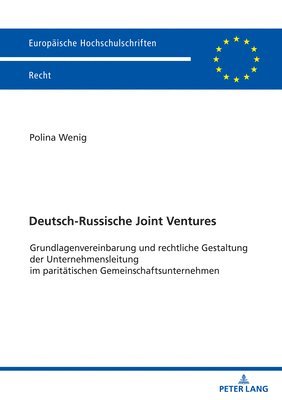 bokomslag Deutsch-Russische Joint Ventures