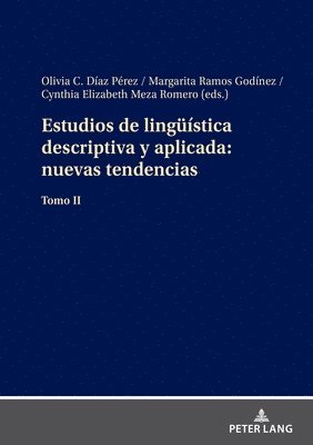 bokomslag Estudios de lingueística descriptiva y aplicada: nuevas tendencias: Tomo II