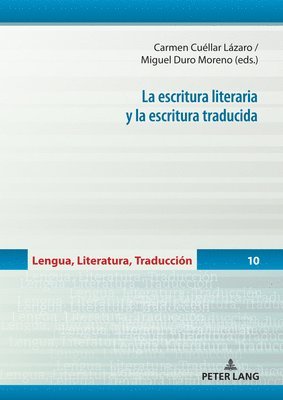 bokomslag Escritura Literaria Y La Escritura Traducida