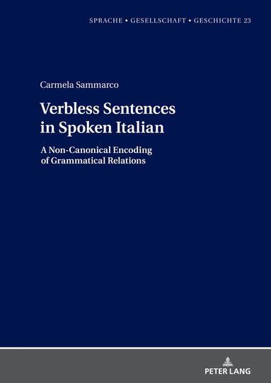 bokomslag Verbless Sentences in Spoken Italian