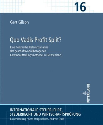 bokomslag Quo Vadis Profit Split?