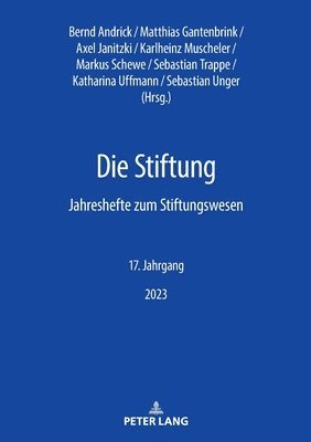 Katharina Uffmann, Matthias Gantenbrink, Axel Janitzki - Stiftung, Häftad