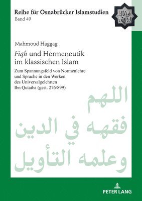 bokomslag Fiqh und Hermeneutik im klassischen Islam