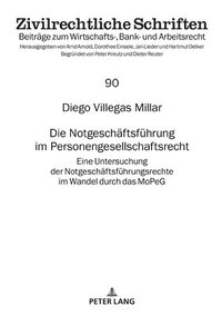 bokomslag Notgeschaeftsfuehrung im Personengesellschaftsrecht