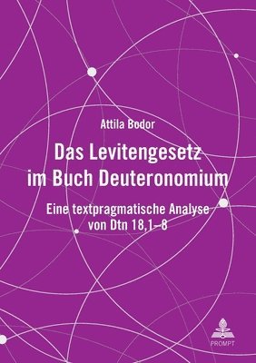 bokomslag Levitengesetz im Buch Deuteronomium