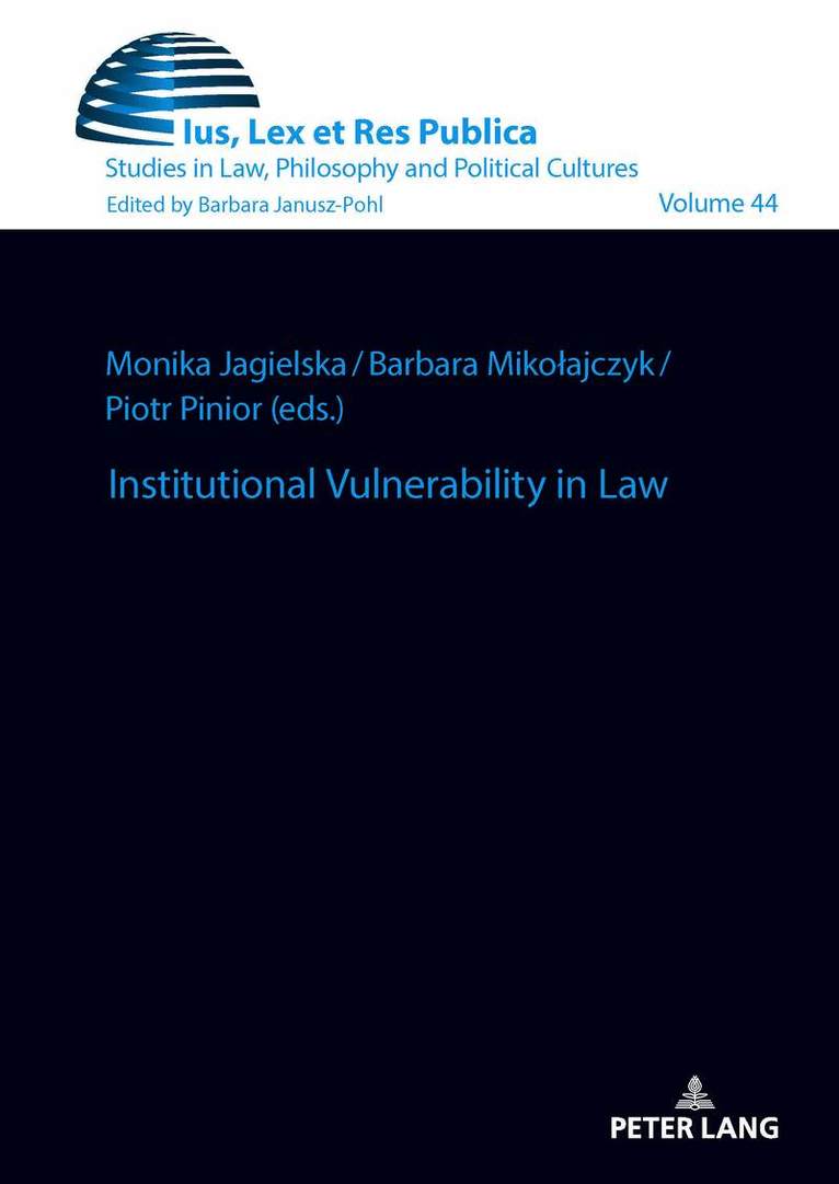 Institutional Vulnerability in Law