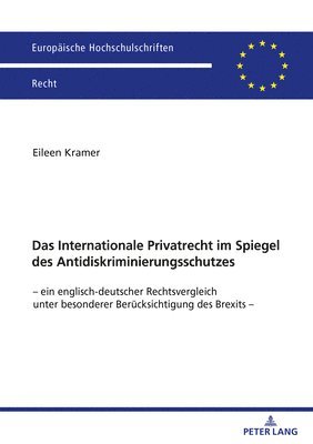 bokomslag Internationale Privatrecht im Spiegel des Antidiskriminierungsschutzes
