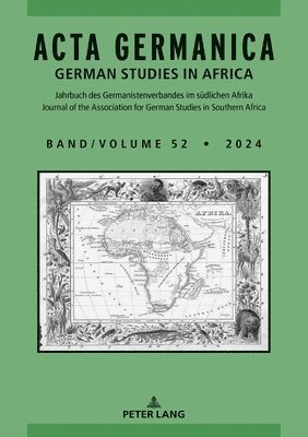 bokomslag Acta Germanica; German Studies in Africa